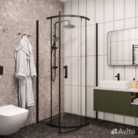 Душевой уголок CeruttiSpa Korra Z90B