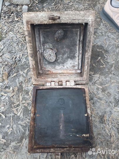 Дверца печная большая-2в1.Царская.Клеймо.18-19век
