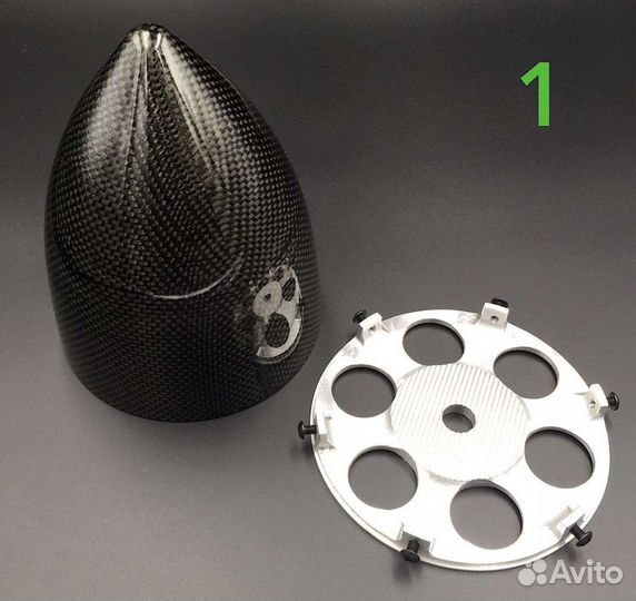 Обтекатели для воздушных винтов от 38-102 мм (кок)