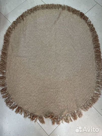 Виньажный стильный коврик из плотного хлопка