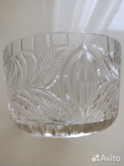 Ваза стеклянная СССР, салатница