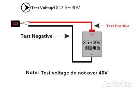 Модуль индикации напряжения