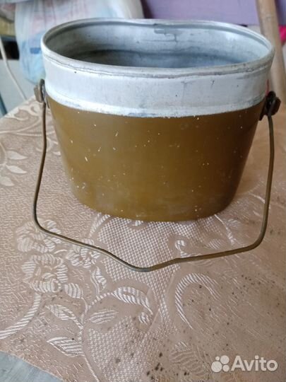 Котелок армейский, алюминевый