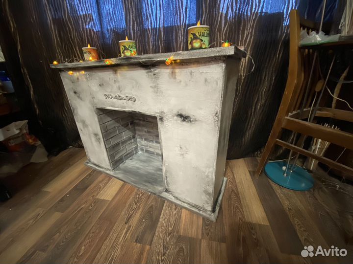 Свечи с камином
