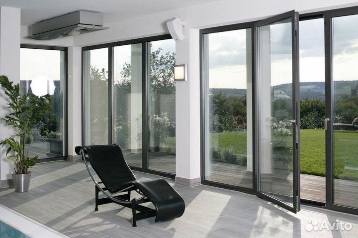 Алюминиевые двери