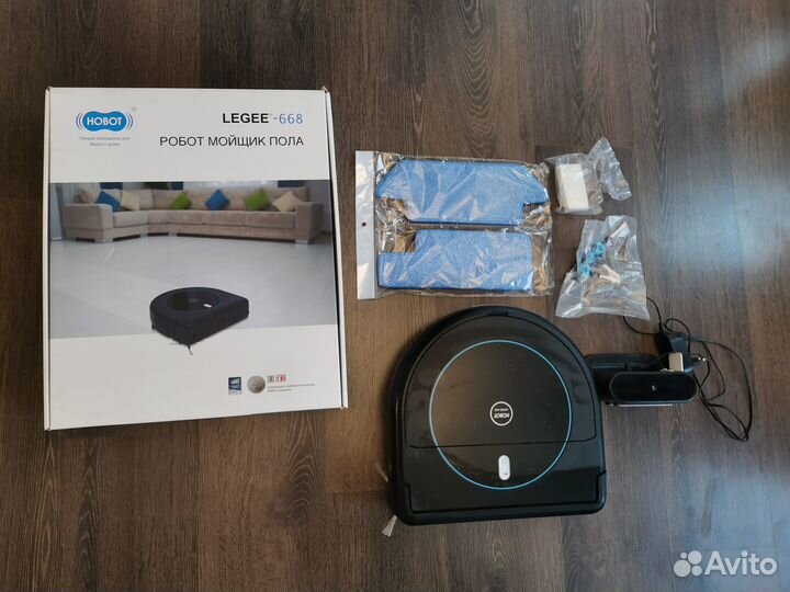 Робот пылесос мойщик пола Robot Hobot Legee 668