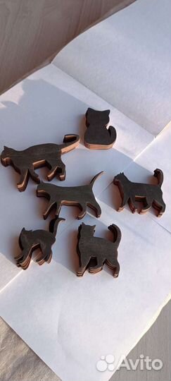 Фигурки кошек для творчества