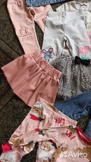 Одежда для девочки пакетом 80-90