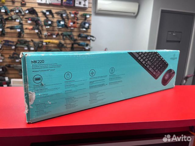 Комплект клавиатура + мышь Logitech MK220