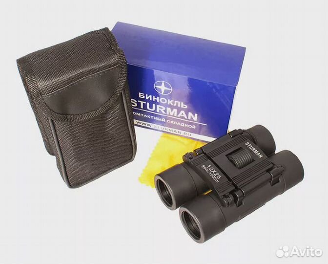 Бинокль Sturman 12x25 чёрный