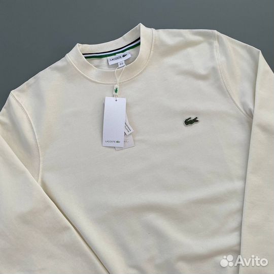 Свитшот lacoste белый