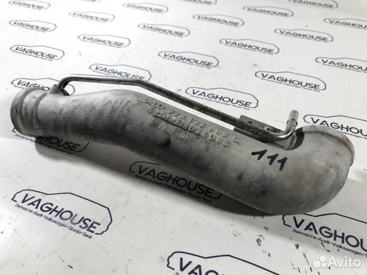 Патрубок интеркулера Audi A6 C5 4B 2.7 AZA 1999