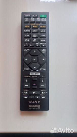 Оригинальный Пульт д-у Sony RMT-AM210U