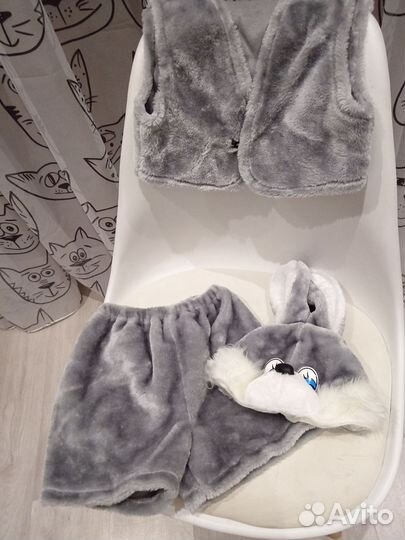 Карнавальный костюм для мальчика Зайчик