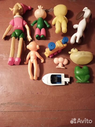 Ретро игрушки пластик времен СССР