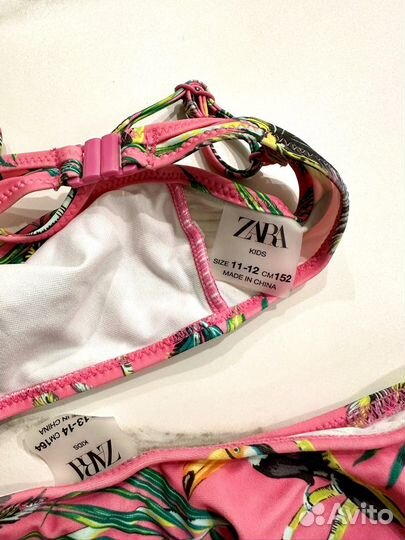 Купальник для девочки zara 152-164 см