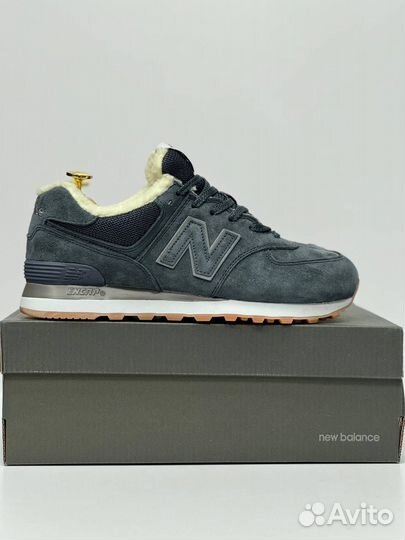 New Balance 574 с мехом