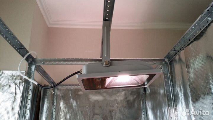 Фито прожектор для растений uniel ULF-P41-50W