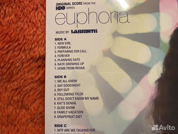 Цветной винил Euphoria Season 1 2LP