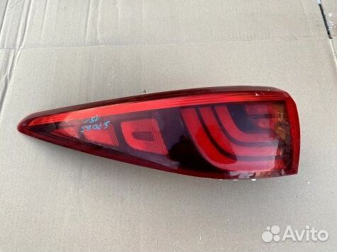 Киа Спортейдж 4 фонарь задний фара led 17год