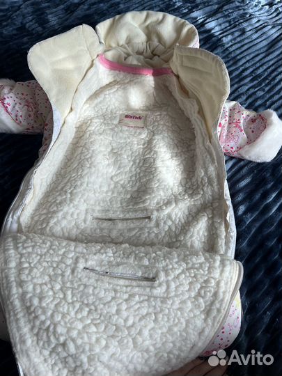 Конверт на выписку для девочки осень, зима