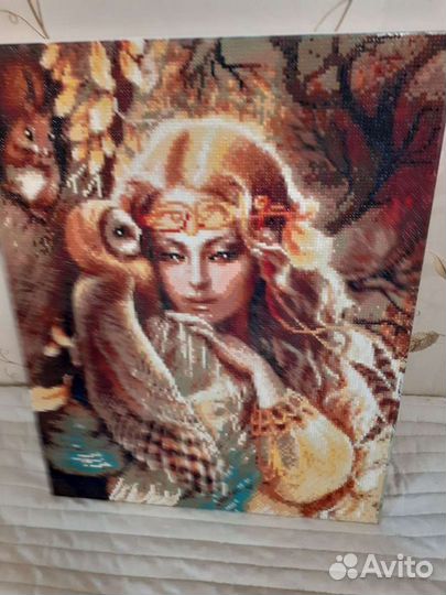 Картина алмазная, готовая на подарок