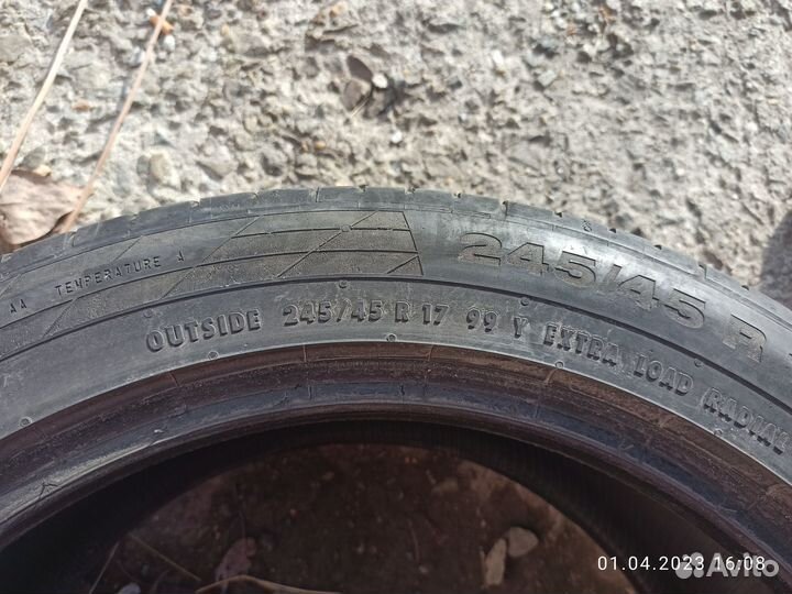 Continental ContiSportContact 5 6.25/45 R17 99Y