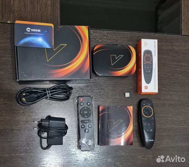 Андроид тв приставка Vontar x3 4/64Гб