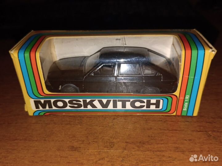 Москвич 2141 1:43 made IN ussr редкие цвет
