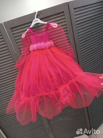 Праздничное платье для девочки на новый год