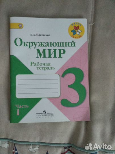 Рабочая тетрадь 3 класс окружающий мир
