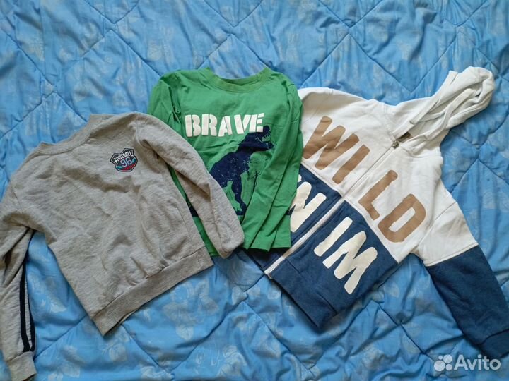 Вещи пакетом для мальчика 116-122