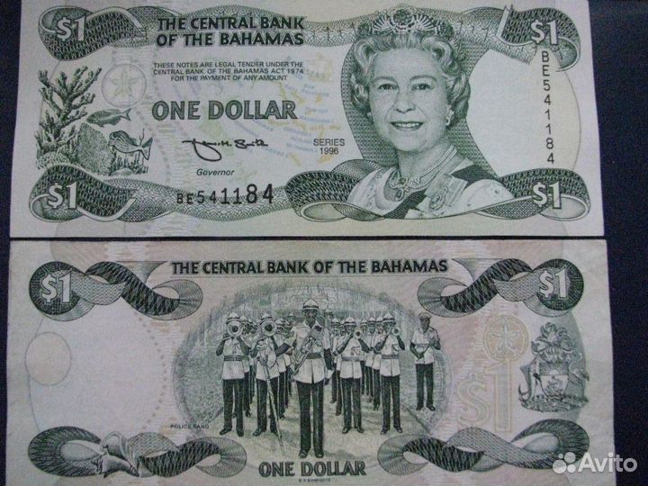 1 доллар Багамских островов