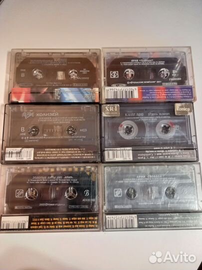 Аудиокассеты Ария Сектор газа