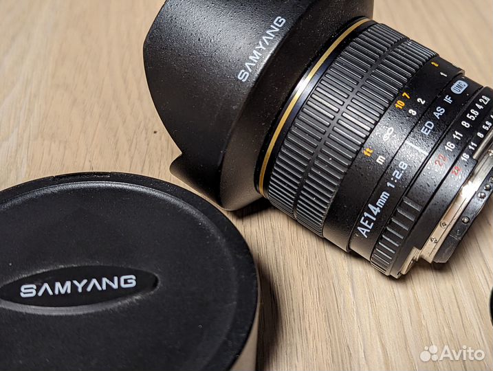 Samyang 14mm F2.8 ED AS IF UMC для Nikon