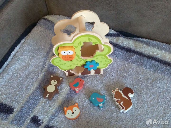 Развивающие деревянные игрушки