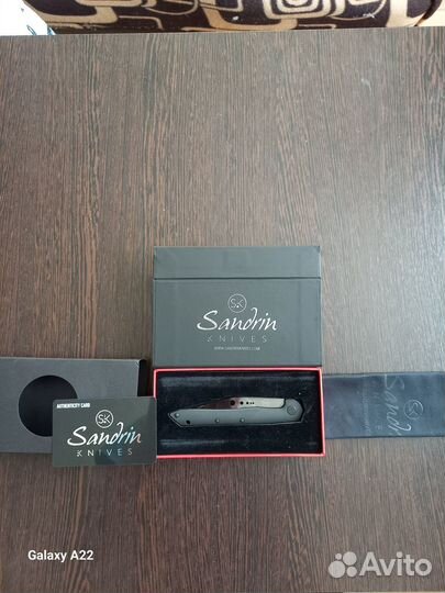 Нож складной sandrin