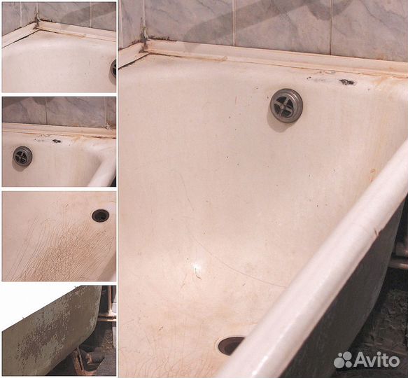 Реставрация ванн жидким акрилом в Красноярске