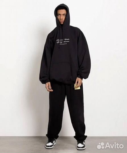 Худи vetements оверсайз весна лето