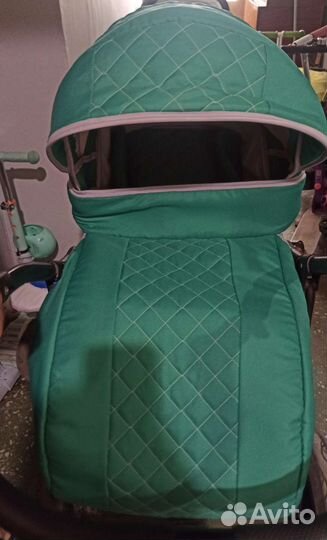 Коляска 2 в 1+автолюлька
