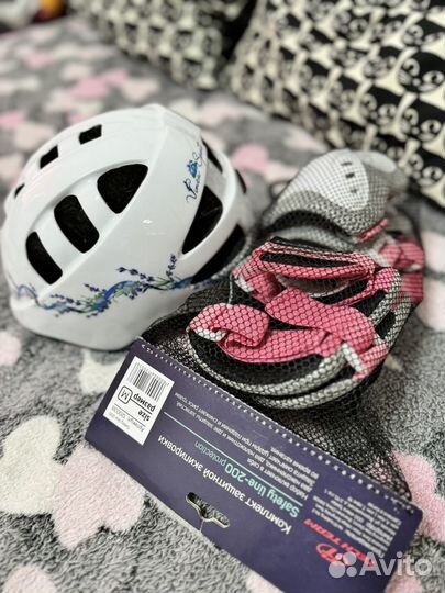 Детский шлем и защита для роликов