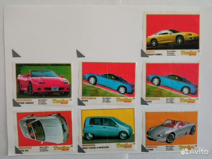 Вкладыши Turbo Super 331-470 (Поштучно)