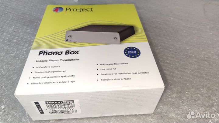 MM/MC-Фонокорректор Pro-Ject Phono Box (DC)