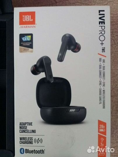 Наушники новыеjbl live pro