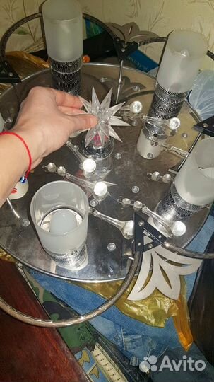 Люстра с пультом