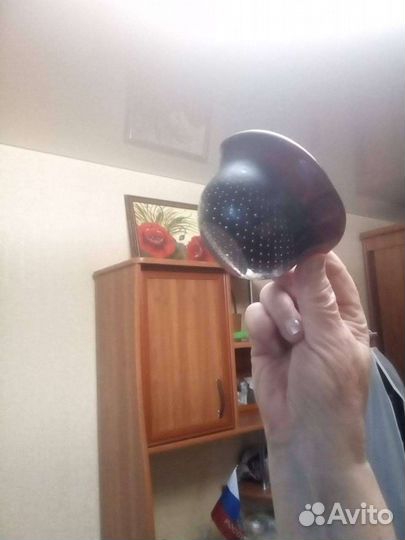 Стекло цветное хрусталь винтаж Ваза Флакон Графин