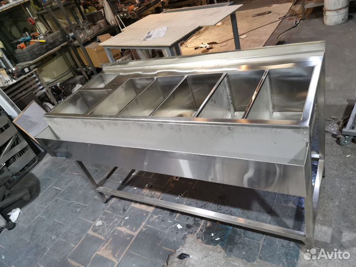 Барная станция из нержавеющей стали