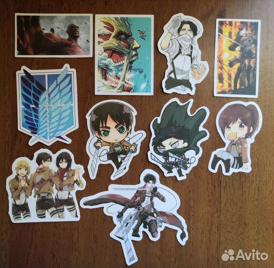 Нашивка, шеврон Атака Титанов 8.2x7.2 см