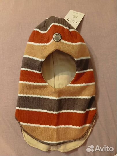 Шапка шлем Котик 6 лет зима