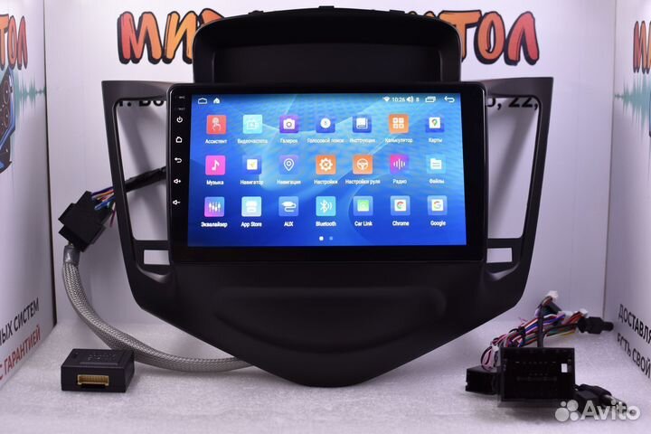 Магнитола Chevrolet Cruze 2009-2013 DSP 8 ядер